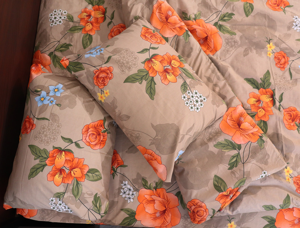 Полуторный набор постельного белья 150*220 из Бязи "Gold" №153118 Черешенка™