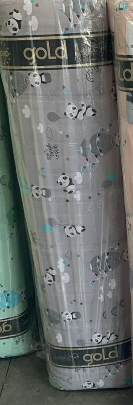 Ткань для постельного белья Бязь "Gold" Lux детская GLB7639grey