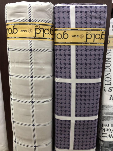 Ткань для постельного белья Бязь "Gold" Lux GL52010 (A+B) - (50м+50м)