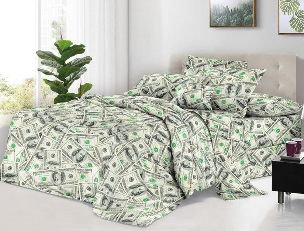 Полуторний набір постільної білизни 150*220 із полікотону №205833 Черешенька™