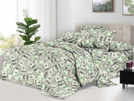 Полуторний набір постільної білизни 150*220 із полікотону №205833 Черешенька™