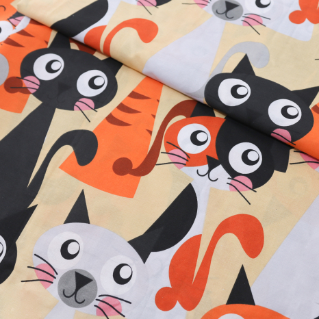 Тканина для постільної білизни Бязь "Gold" Lux дитяча GLB299