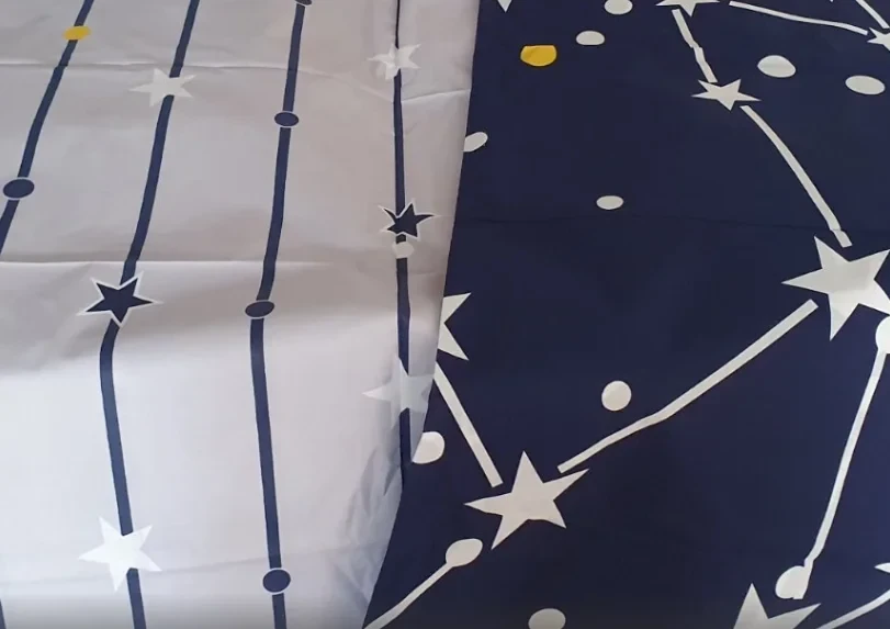 Ткань для постельного белья Бязь "Gold" Lux "Созвездие" GL1381 (A+B) - (50м+50м)