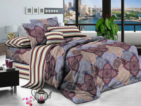 Тканина для постільної білизни Полісатин 135 SP135-XHYR-1924 (60м)