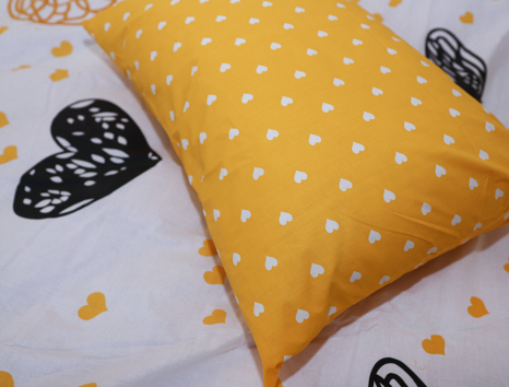 Семейный набор хлопкового постельного белья из Бязи "Gold" №151537AB Черешенка™