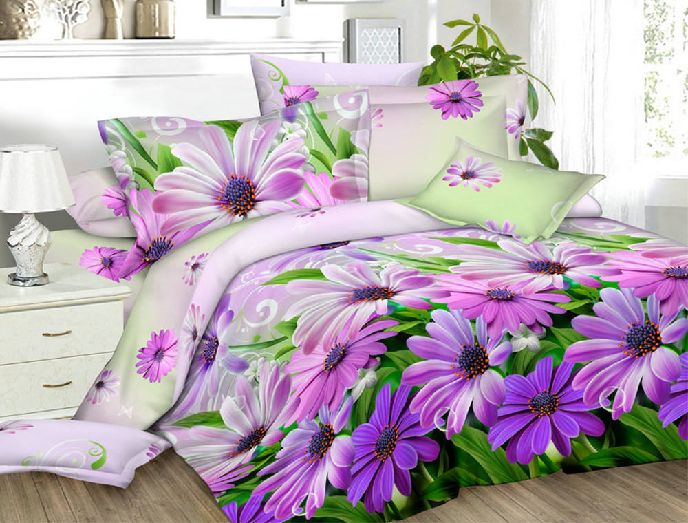 Двоспальний набір постільної білизни 180*220 із Ранфорсу №18910 Черешенка™