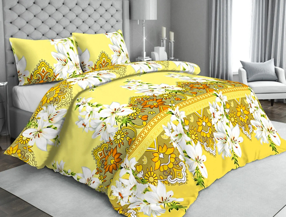 Тканина для постільної білизни Бязь "Gold" Lux GL1994