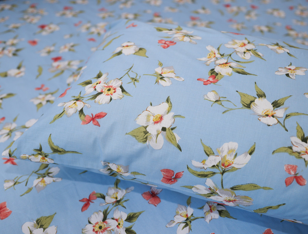 Семейный набор хлопкового постельного белья из Бязи "Gold" №154720 Черешенка™