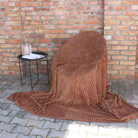 Євро-максі покривало-плед "смужка" (200*230) - f1_4