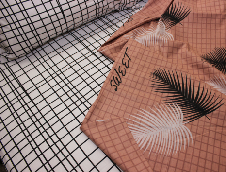 Євро-максі набір постільної білизни 200*220 із Ранфорсу №183168AB Черешенка™