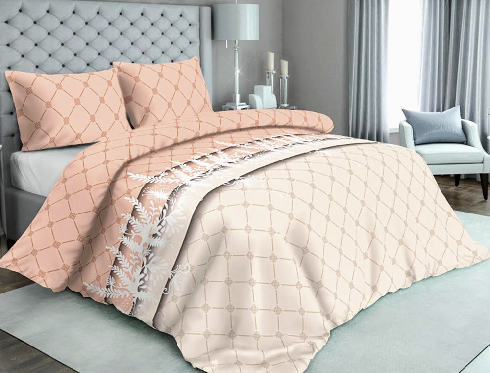 Тканина для постільної білизни Бязь "Gold" Lux GL1069