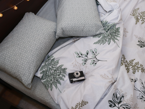 Сімейний набір постільної білизни із Бязі "Gold" №154205AB Черешенка™