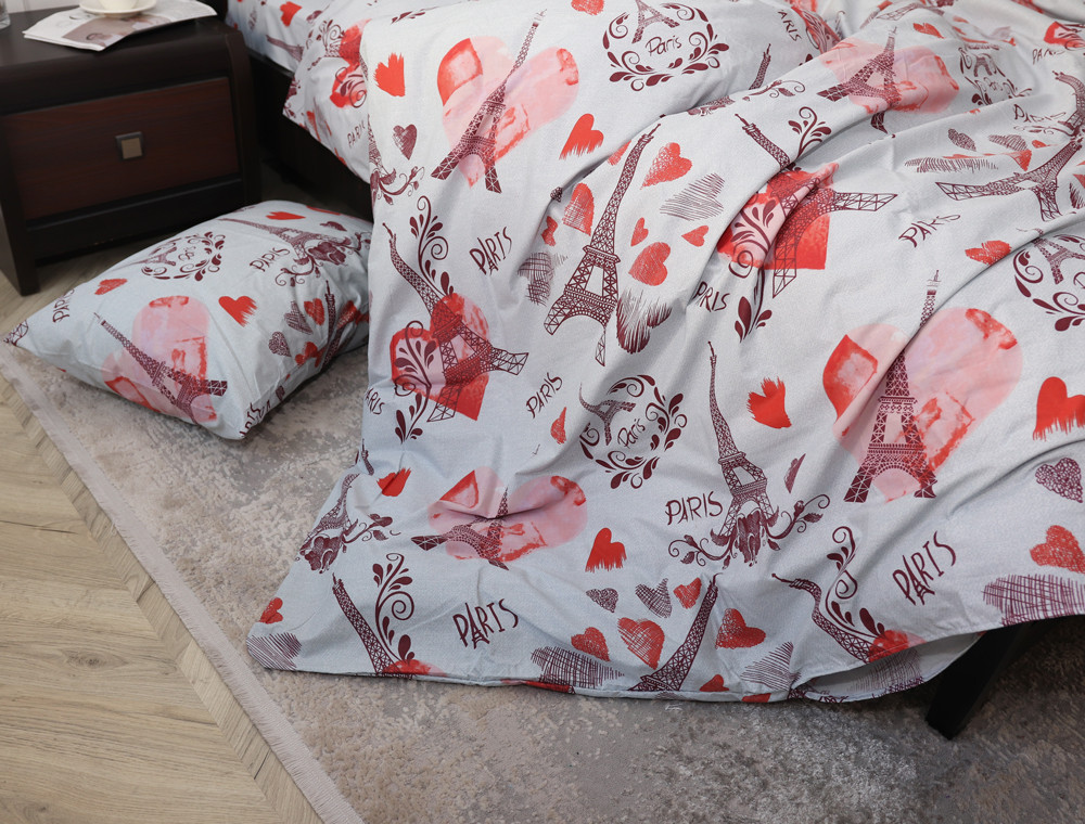 Семейный набор хлопкового постельного белья из Бязи "Gold" №153636 Черешенка™