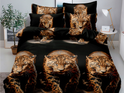 Двоспальний набір постільної білизни 180*220 із полікотону №204678 Черешенька™