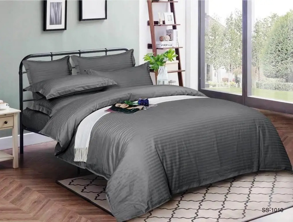 Ткань для постельного белья Страйп-сатин SS1010/240 (30м)