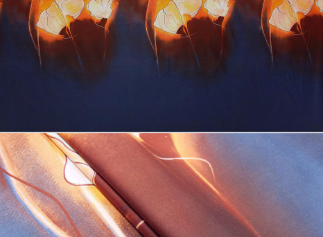 Ткань для постельного белья Сатин S-182A (60м)