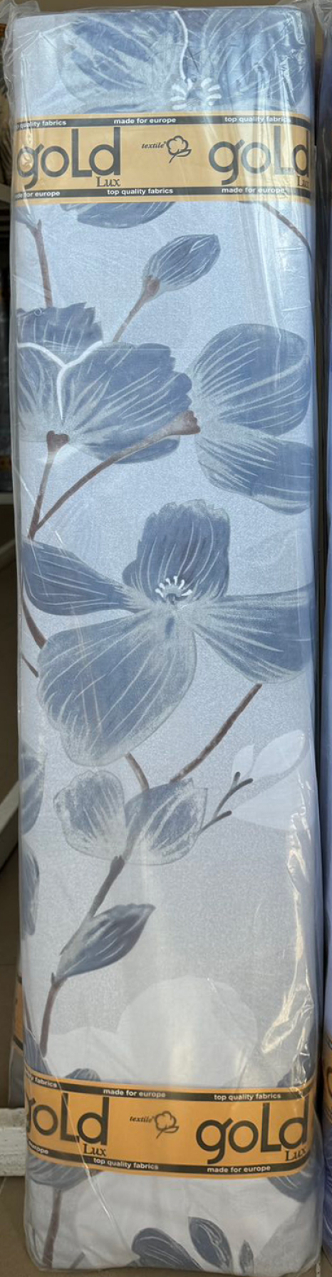 Ткань для постельного белья Бязь "Gold" Lux GL9790grey