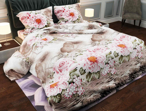 Ткань для постельного белья Бязь "Gold" Lux GL765