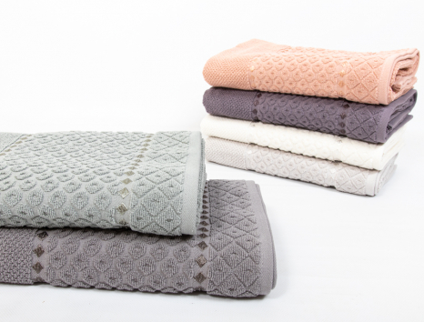 Комплект махрових банних рушників CESTEPE LUX DESA (140*70)