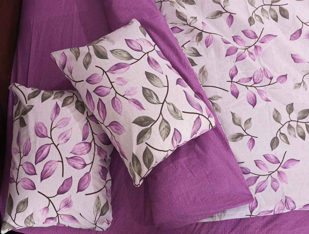 Полуторный набор постельного белья 150*220 из Бязи "Gold" №155068AB Черешенка™