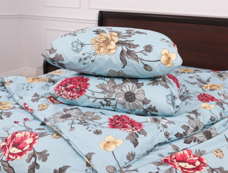 Евро макси набор постельного белья 200*220 из Бязи "Gold" №153117 Черешенка™