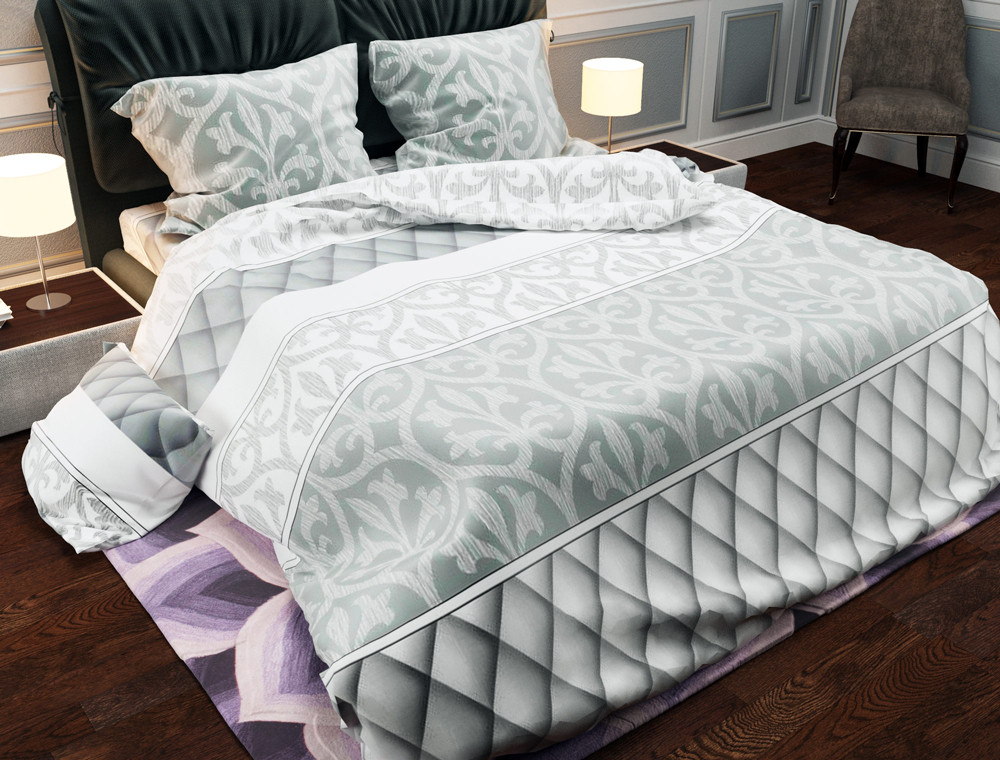 Тканина для постільної білизни Бязь "Gold" Lux GL966