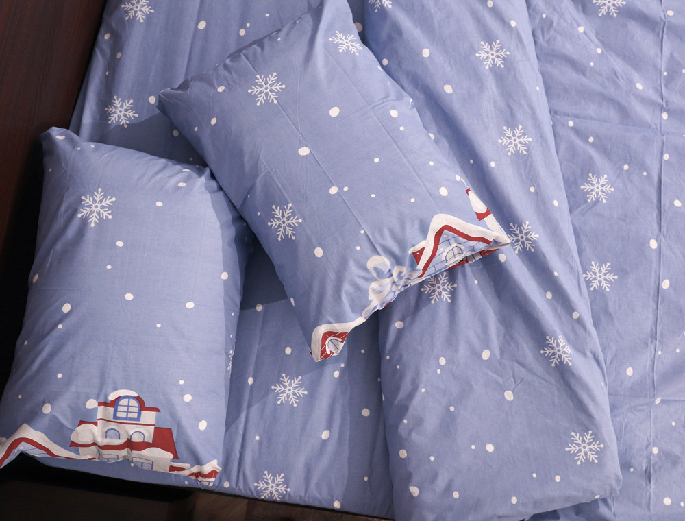 Полуторний набір постільної білизни 150*220 із Бязі "Gold" №1511310 Черешенька™