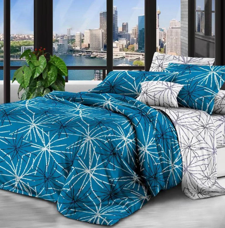 Тканина для постільної білизни Сатин S52-6 (A+B) - (60м+60м)