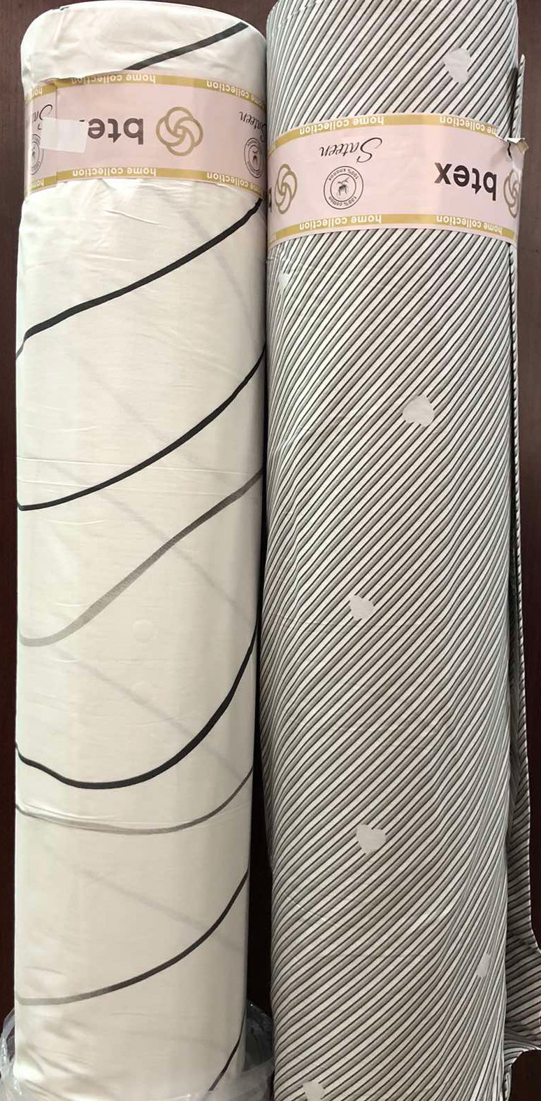 Ткань для постельного белья Сатин S-413 (A+В) - (60м+60м)