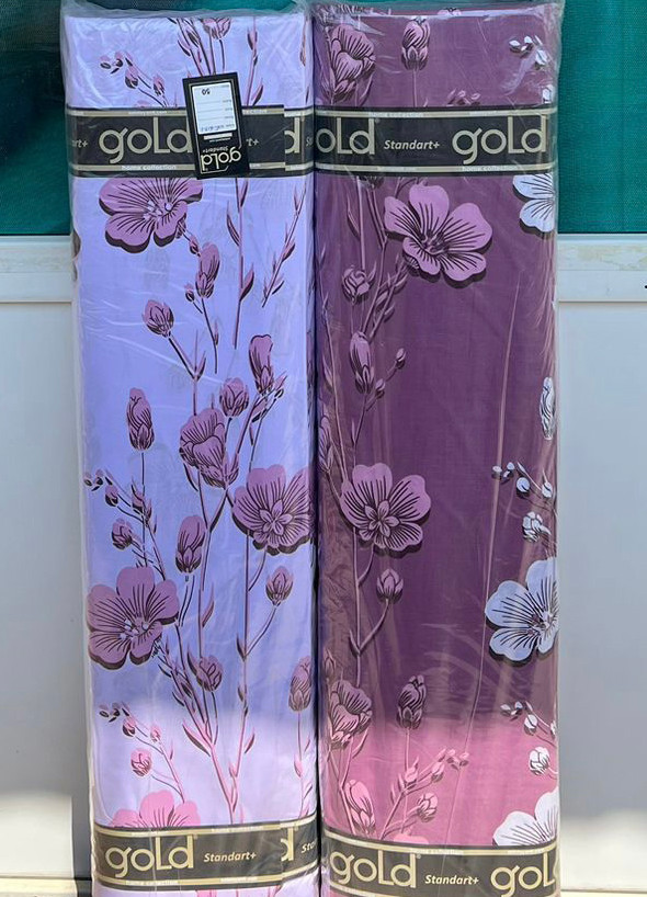 Ткань для постельного белья Бязь "Gold" Lux GL3327 (A+B) - (50м+50м)