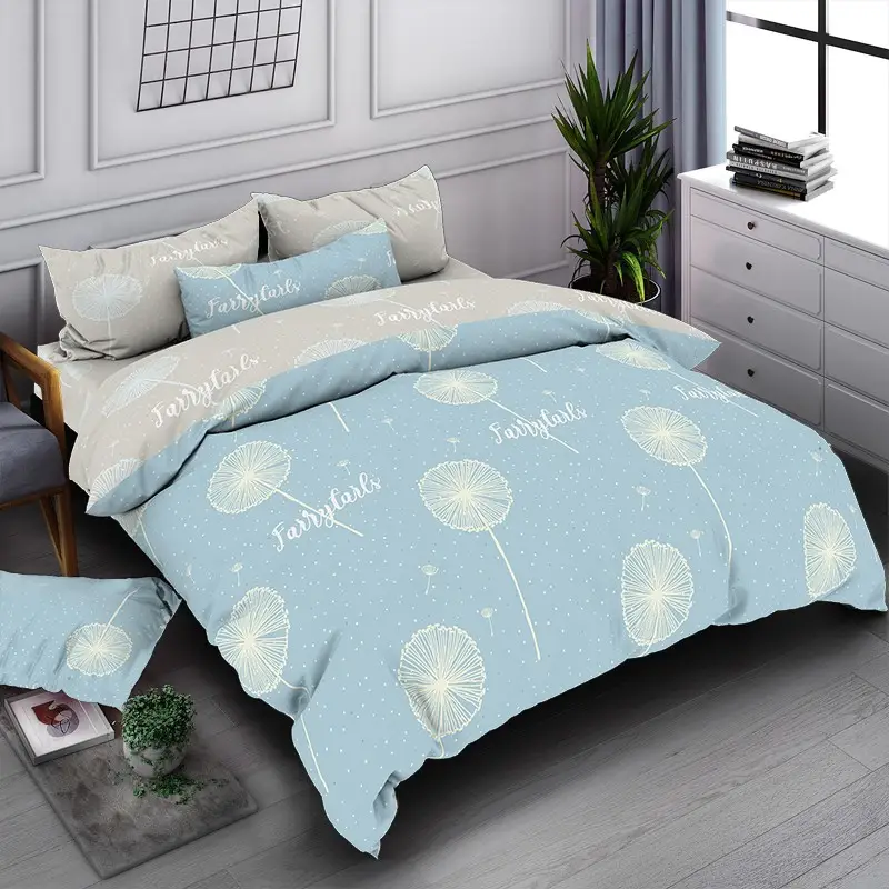 Євро-максі набір постільної білизни 200*220 із Бязі "Gold" №157553AB Черешенка™