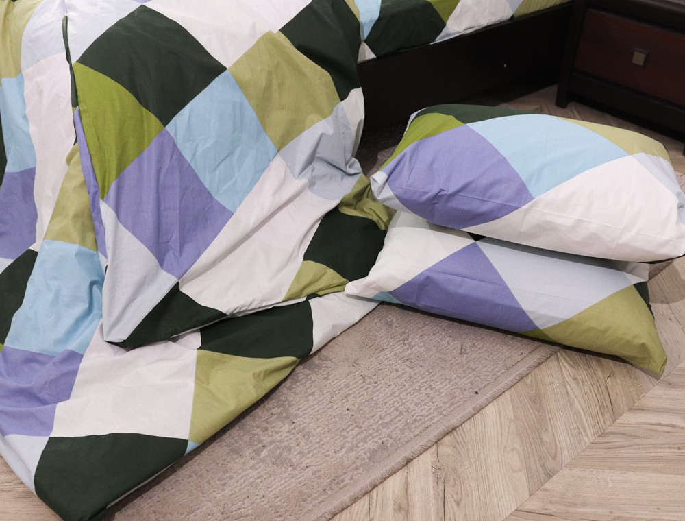 Евро макси набор постельного белья 200*220 из Бязи "Gold" №151237 Черешенка™