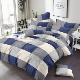 Тканина для постільної білизни Бязь "Gold" Lux GL3629blue