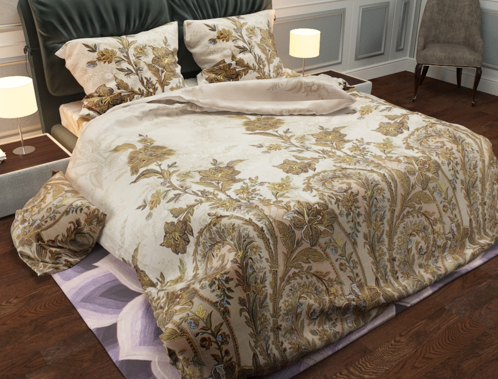 Ткань для постельного белья Бязь "Gold" Lux GL293