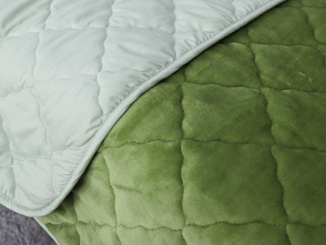 Євро-максі флісове стьобане покривало №55060R