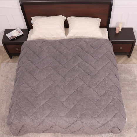 Полуторное одеяло-плед искусственный мех №45003