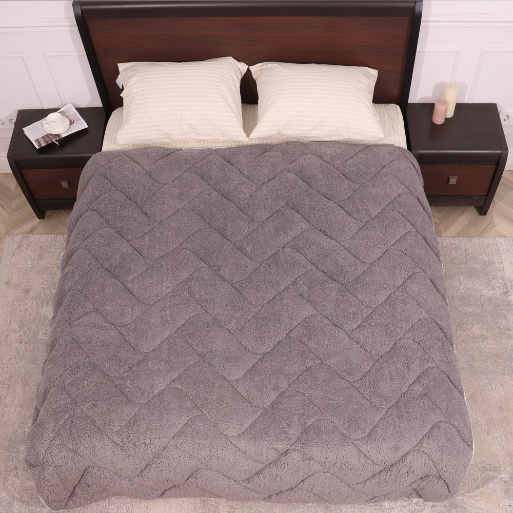 Полуторное одеяло-плед искусственный мех №45003