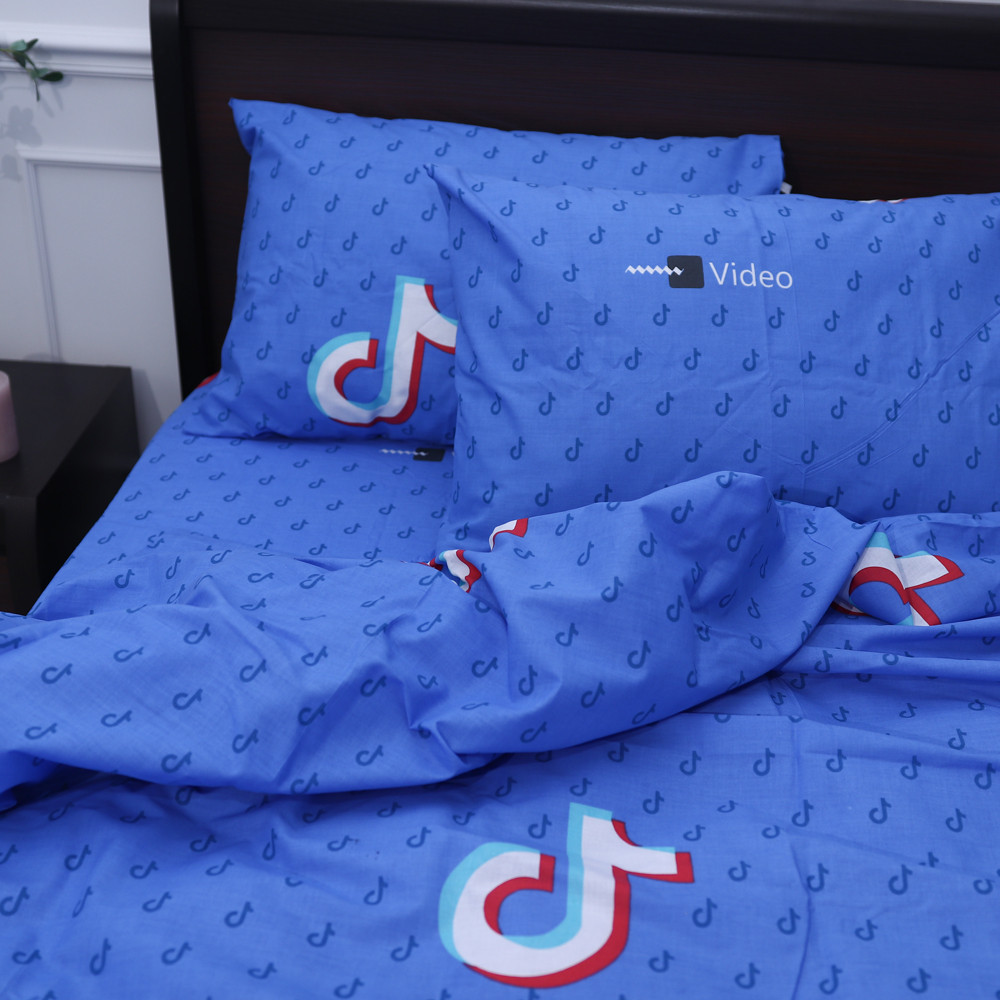 Двоспальний набір постільної білизни 180*220 із Бязі "Gold" №153799 Черешенка™