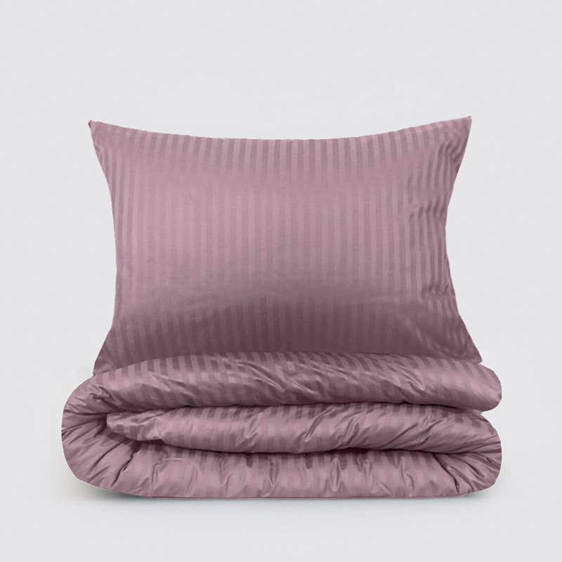 Евро макси набор постельного белья 200*220 из Страйп Сатина №541511