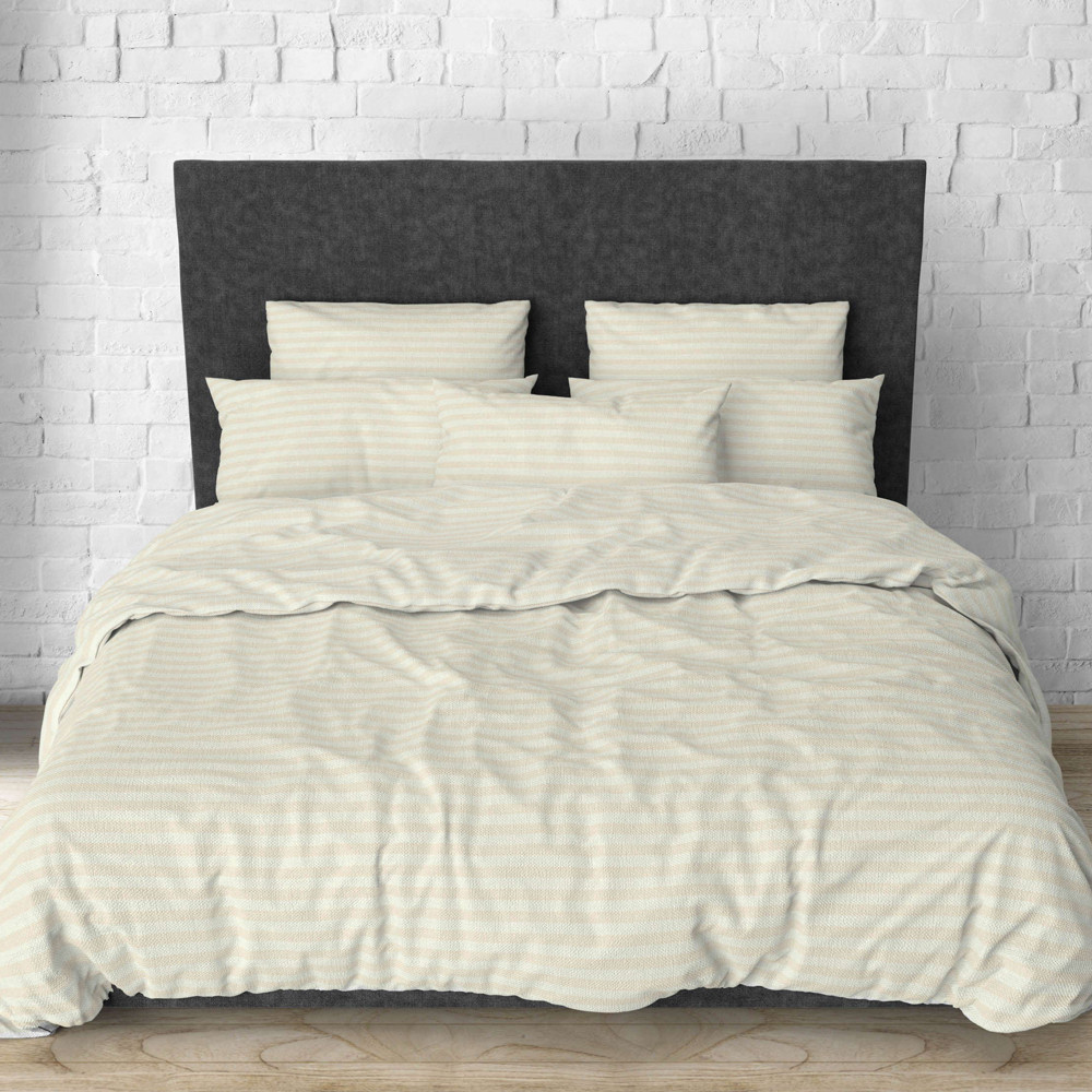 Полуторний набір однотонної постільної білизни 150*220 із Бязі "Gold" №5110023 Черешенька™