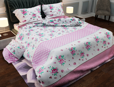 Ткань для постельного белья Бязь "Gold" Lux "Ностальгия" GL3892