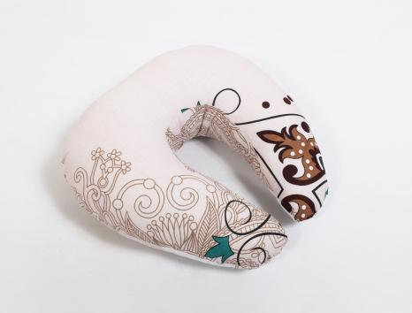 Дорожня подушка-рогалик для подорожей №60015