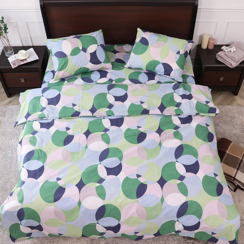 Полуторний набір постільної білизни 150*220 із Бязі "Gold" №153492 Черешенка™