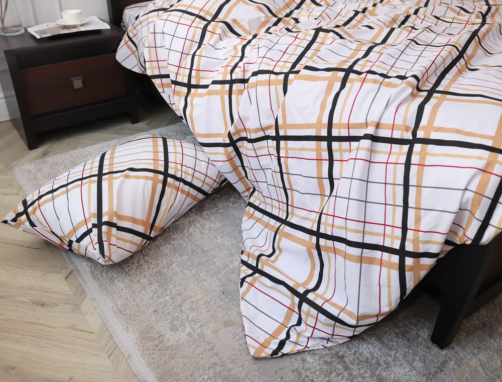 Семейный набор хлопкового постельного белья из Бязи "Gold" №158056 Черешенка™