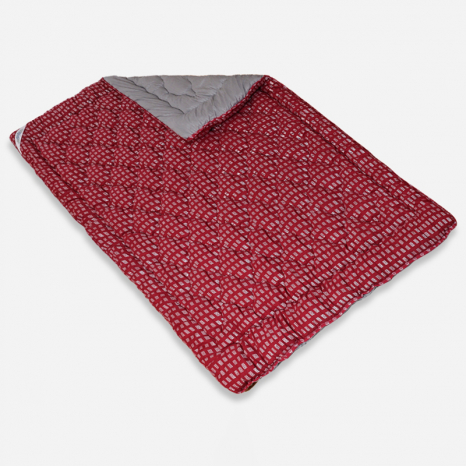 Полуторное одеяло микрофибра/холлофайбер двустороннее №40114