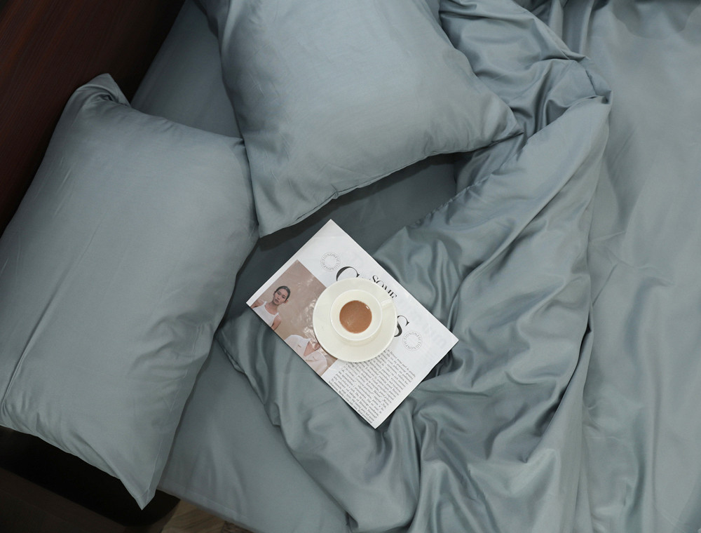 Сімейний набір постільної білизни 240*220 із мікрофібри №204405 Черешенька™