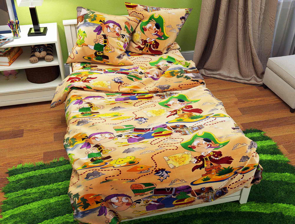 Тканина для постільної білизни Бязь "Gold" Lux дитяча GLB046