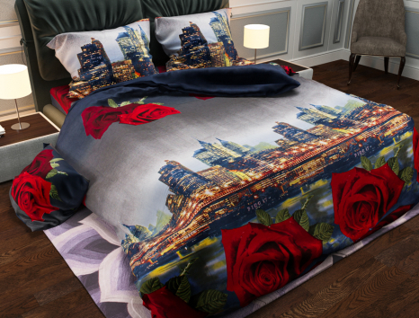 Двуспальный набор постельного белья 180*220 из Бязи "Gold" №15201530 Черешенка™