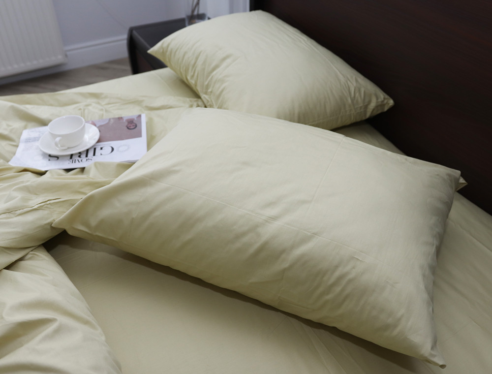 Двуспальный набор постельного белья 180*220 из Сатина №12-0619-S Черешенка™