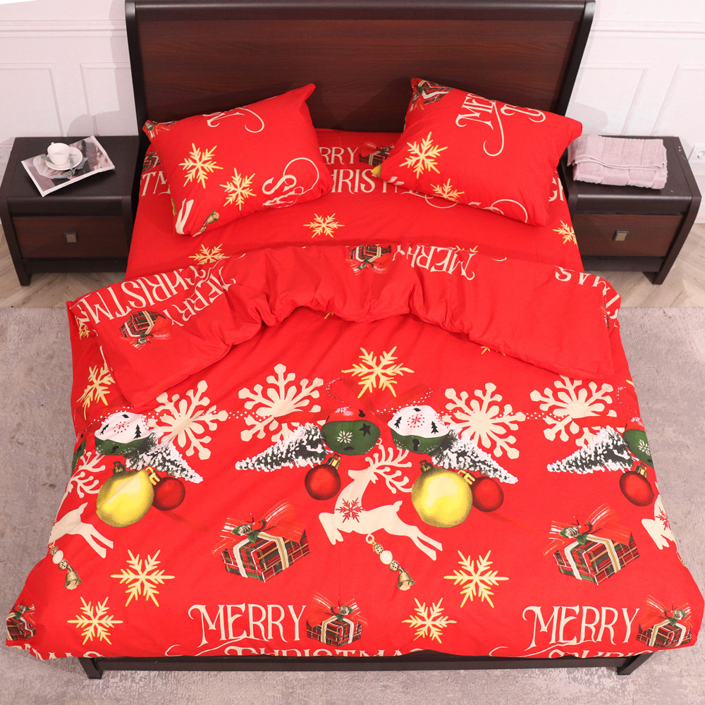 Полуторний набір постільної білизни 150*220 із Бязі "Gold" №151814 Черешенька™